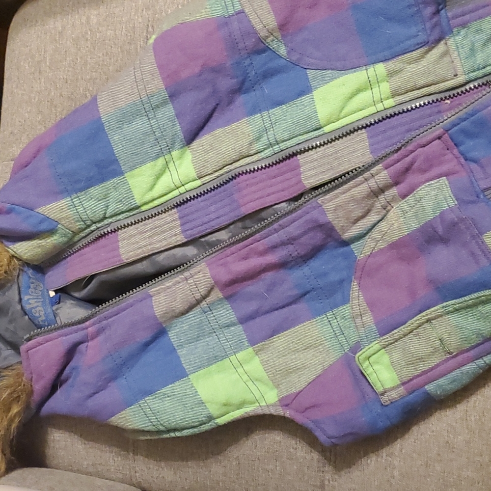Winter zipper vest